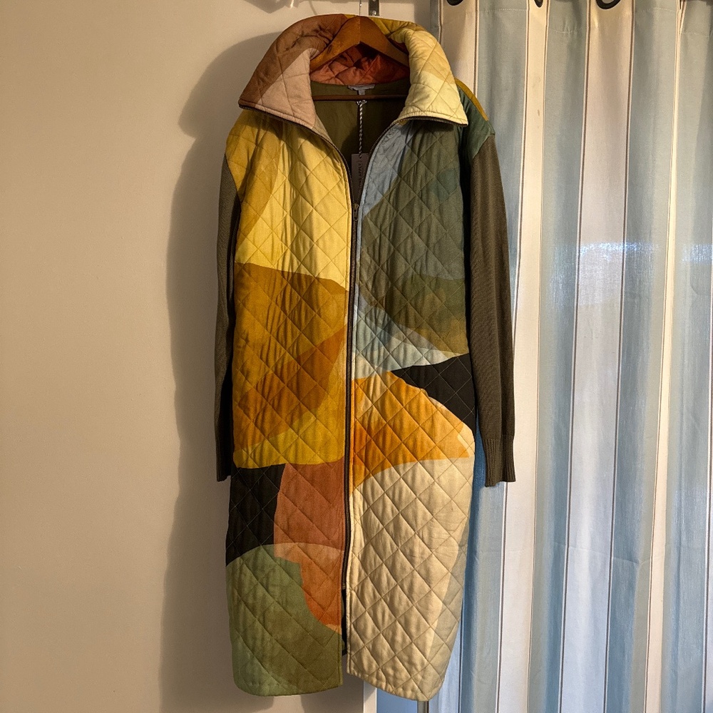 Conditions Apply Trisha quilted coat